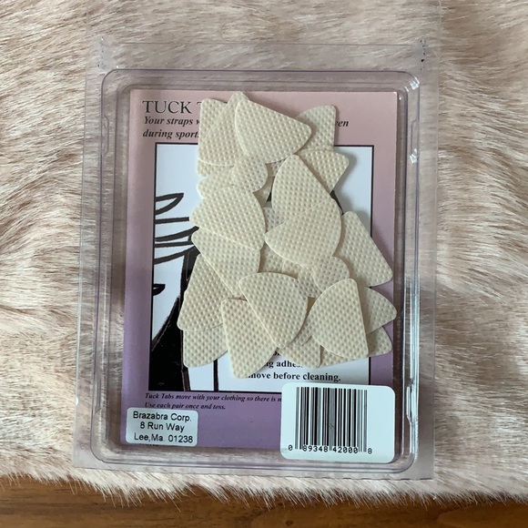 🦄 * 3/$10 * Tuck tabs for bra straps - set of 7 pairs - Picture 3 of 7